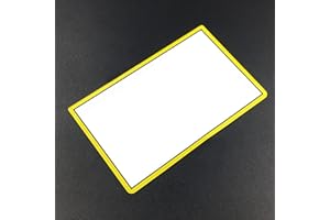 Replacement Glass Top Upper Screen Frame Lens Cover LCD Screen Protector with Adhesive for New 3DS XL LL 2015 Console Yellow