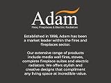 Adam Solis NDT-22B1 White Ceramic Core Electric Radiator 1000W view 9