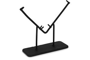 Milltown Merchants V-Stand Metal Display Stand - Fused Glass Art Base - Tile Stand/Tile Holder - Square Art Panel Stand (1, Small V-Stand)