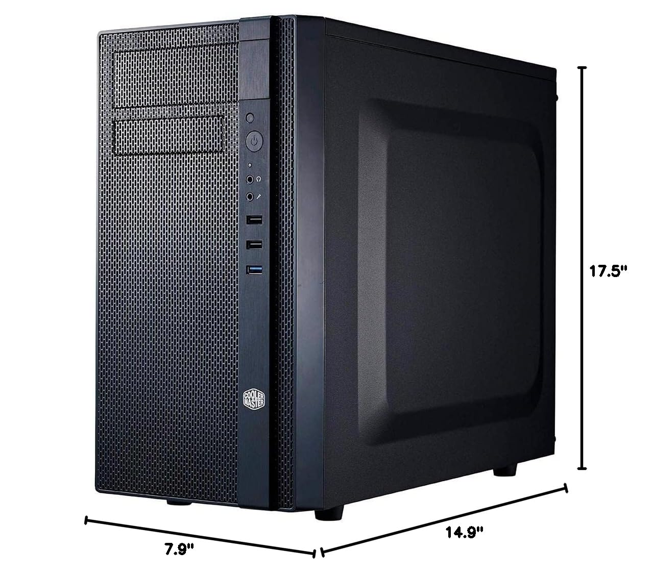 Cooler Master N200 - Mini Tower Computer Case with Fully Meshed Front Panel and mATX/Mini-ITX Support