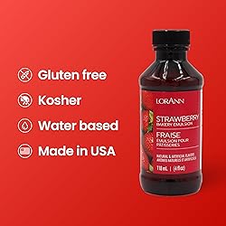 LorAnn Oils Strawberry Bakery Emulsion: True