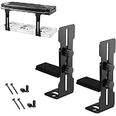 2 PCS Premium Adjustable GPU Support Bracket，Graphics Card Support, GPU Brace，Video Card Holder，Anti Sag GPU Stand 6-96mm Vertical Mount Suitable for Most Models(Black)
