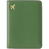 toTravelGear PU Leather Passport Holder Covers Case, Waterproof Rfid Blocking Travel Wallet Passport Holder(Olive Drab)