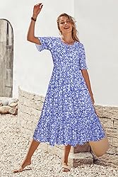 STYLEWORD Women's Summer 2025 Casual Short Sleeve