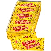 Sugar Babies Milk Caramel Candy &ndash; Individually Wrapped Long Lasting Caramels with Pop-Up Display Box &ndash; Peanut Free, Gluten Free &ndash; 1.7 oz. (Pack of 24)