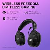HyperX Cloud Stinger 2 Wireless Headset PC DTS Headphone:X 20h Battery view 2