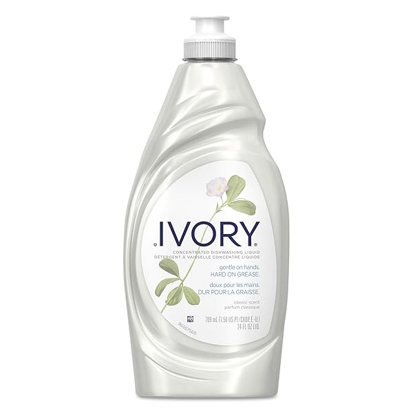 IVORY DISH DETERGENT, CLASSIC SCENT, 24 OZ BOTTLE, 10/CARTON