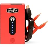 Weego 44s: 2100A Self-Use 12V Lithium Car Battery Jump Starter &ndash; USA-Engineered Safe Replacement for Jumper Cables - Car Jumper Starter Portable for 7L Gas and 3.5L Diesel Engines (N44s)