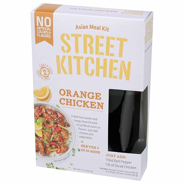STREET KITCHEN ORANGE CHICKEN MEAL KIT
