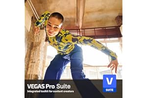 VEGAS Pro Suite 21 - Integrated video and audio editing tools for content creators | video editing software | video cutting software | video editor | Windows 10/11 PC | 1 license