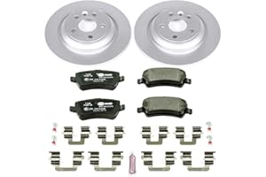 Power Stop ESK4704 Rear Euro-Stop Brake Kit Volvo For Volvo S60, Volvo S60 Cross Country, Volvo S80, Volvo V60, Volvo V60 Cross Country, Volvo V70, Volvo XC70 [Model Specific]