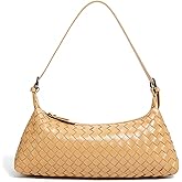 YLYYHH Shoulder Bags for Women, Woven Leather Crossbody Bag Small Purse Cute Hobo Tote Handbag Mini Clutch
