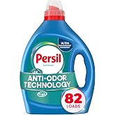 Persil Activewear Clean Liquid Laundry Detergent, 82 Loads, 82.5 Fl Oz | Deep Clean &amp; Care, Removes Body Odor, Maintains Shape &amp; Stretch, Ultra Concentrated Formula, HE Safe, All Water Temperatures