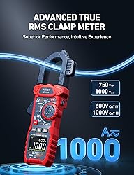AstroAI Inrush Digital Clamp Meter Multimeter 1000A