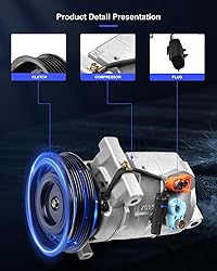 ECCPP AC Compressor 2005 2006 for Chrysler 300 for