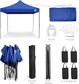 All Seasons Gazebos 3x3m Pop Up Gazebo Heavy Duty Waterproof Canopy view 2