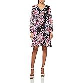 GUESS Womens Long Sleeve Seda Dress