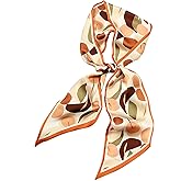 DYUXIRT Head Scarf Purse Handle Neck Satin Hair Scarfs For Bag Lightweight Silky Long Thin Women's Fashion Scarves 59 * 5.9”