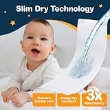Inspire Dimples Booster Pads 30 Count Diaper Doublers with Adhesive view 3