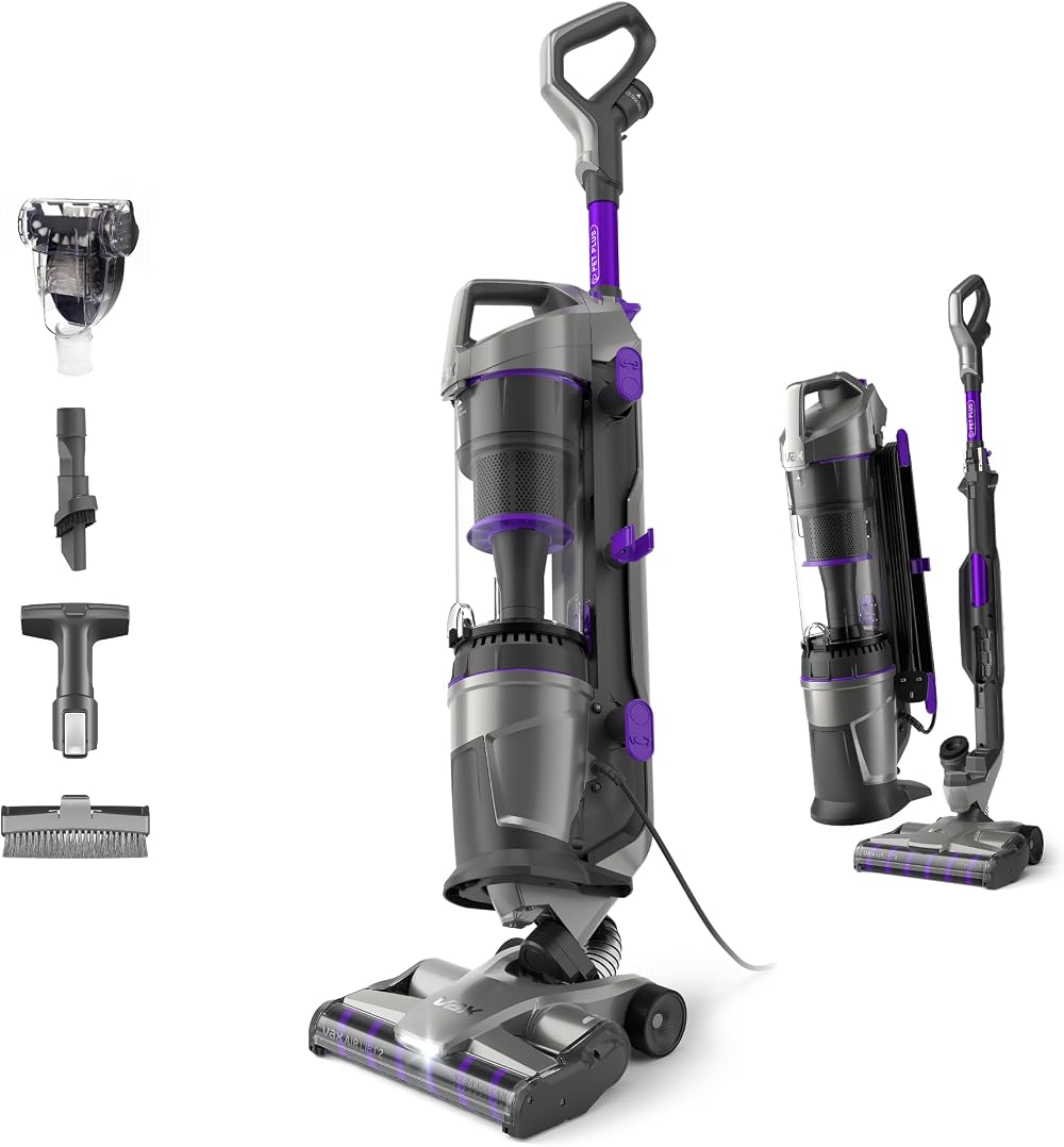 Vax Air Lift 2 Pet Plus Upright Vacuum VersaClean Lift Out Technology Grey