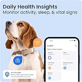 Tractive Smart Dog Tracker 2025 Edition Real-time GPS Health Vitals Bark Alerts view 3