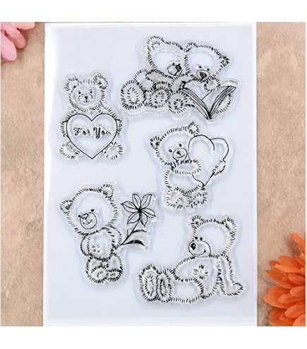 Kwan Crafts - Timbri Trasparenti Con Scritta Happy Birthday Get