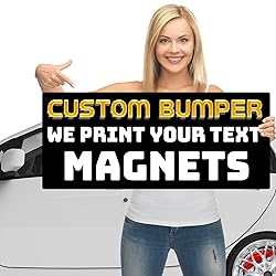 Custom Magnetic Bumper ❚ Design Your Own Custom