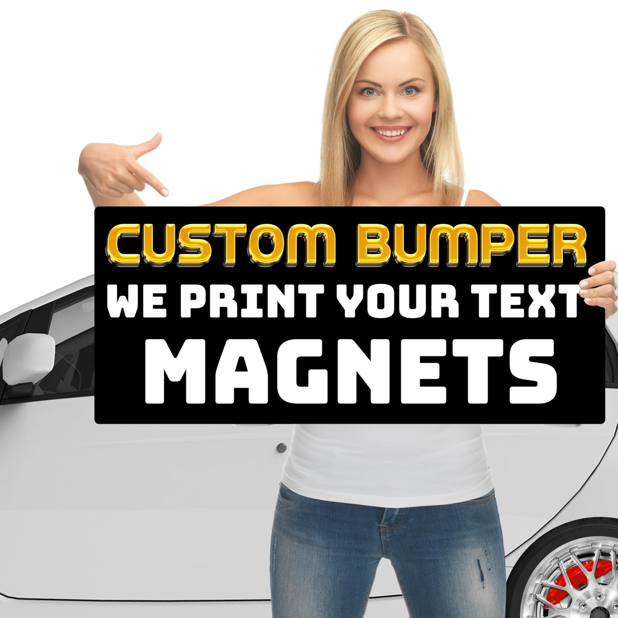 Custom Magnetic Bumper ❚ Design Your Own Custom
