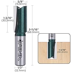 MNA 16mm (Dia.) Double Flute Straight Bit with