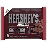 HERSHEY'S SPECIAL DARK Bar, Mildly Sweet Chocolate Candy Bar, 1.45 Ounce Bar