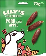Lily’s Kitchen Cracking Pork with Apple Dog Treats 8 x 70g Grain-Free