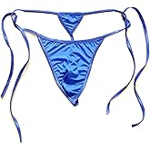 FORNY Mens Sexy Underwears Tie Side G String Comfortable T Back Thongs Briefs