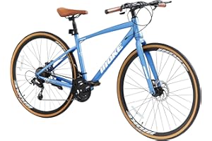 DEYGIA Road Bike, 24-Speed 700C Wheel Road Bicycle with Dual Disc Brakes, Trigger Shifting, Internal Wiring Frame, Lightweight City Commuter Bicycle for Men Women Adult, Multiple Colors