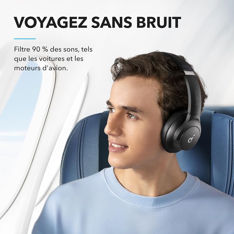 par Anker Q20i Casque Bluetooth sans Fil