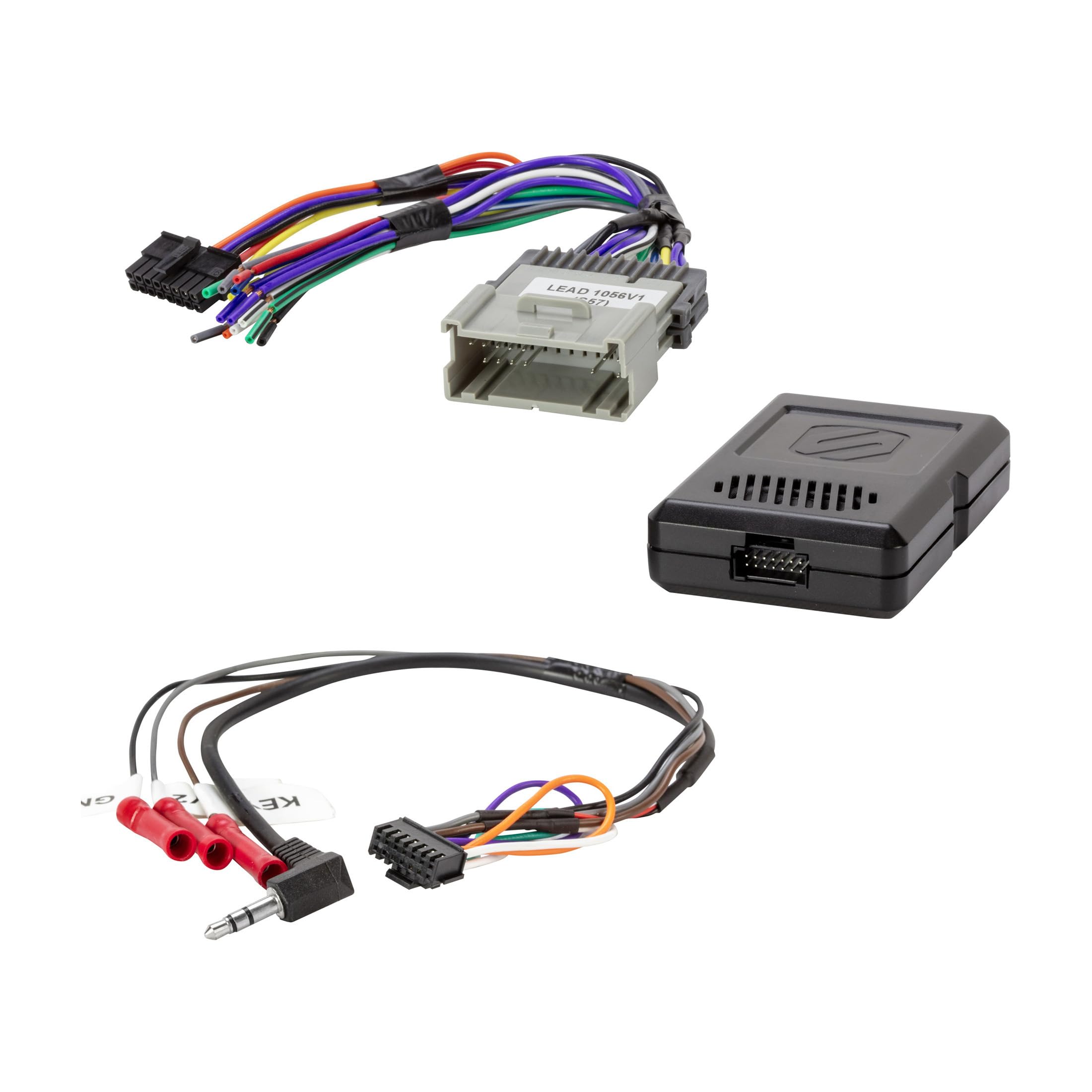 Scosche GM2000SWF Factory Stereo Replacement Interface Adapter, Compatible with Select 2000-13 GM Vehicles, Car Radio Wiring Harness, Retains Steering Wheel Controls & OEM Amplifier - See Fit Guide