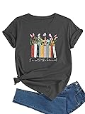J&DHUASHA I'm with The Banned Tshirt for Women Book