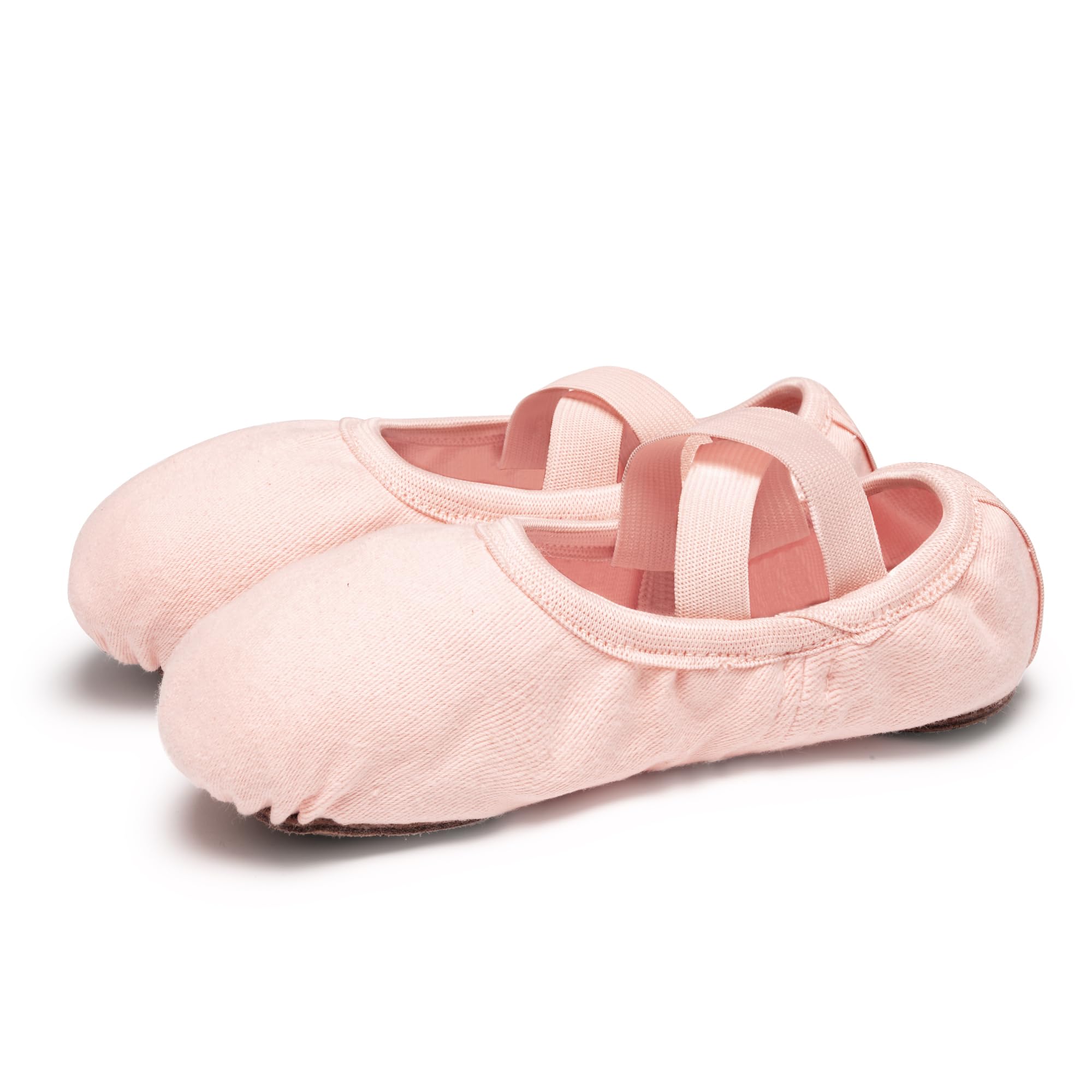 Stelle Ballet Shoes Toddler Slippers Highly Elastic Canvas Girls Ballerina Dance Shoes for Toddler/Little Kid/Big Kid/Women