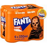 Fanta Orange Flavor 330ml (Pack of 6)