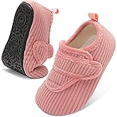 LeIsfIt Toddler Slippers Boys Girls House Shoes Soft Warm Kids House Slippers Slip on Cozy Bedroom Sock Shoes Non-slip Indoor Outdoor Slipper Shoe