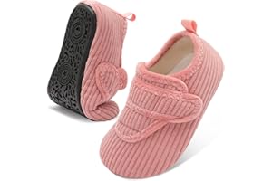 LeIsfIt Toddler Slippers Boys Girls House Shoes Soft Warm Kids House Slippers Slip on Cozy Bedroom Sock Shoes Non-slip Indoor Outdoor Slipper Shoe
