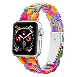 SaNgaiMEi Resin Band Compatible with Apple Watch