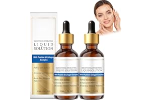GloraMD Face Lift Serum, Gloramd Smoothing Hydrating Liquid Solution, Collagen Firming Essence Cream, Hydration Moisturizing 