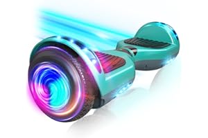 EPCTEK Electric Scooter, 6.5inch 7.5MPH Top Speed 8.5 Mile Range, Scooters with Flash Wheel for Kids,Teenagers, Adults