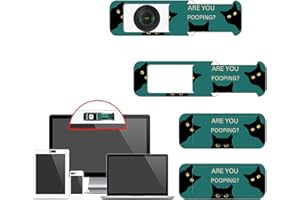 Laptop Camera Cover Slide (4 Pack), Webcam Cover for Laptop, Computer, MacBook Pro, iPad, iMac, Tablet, iPhone and More Acces
