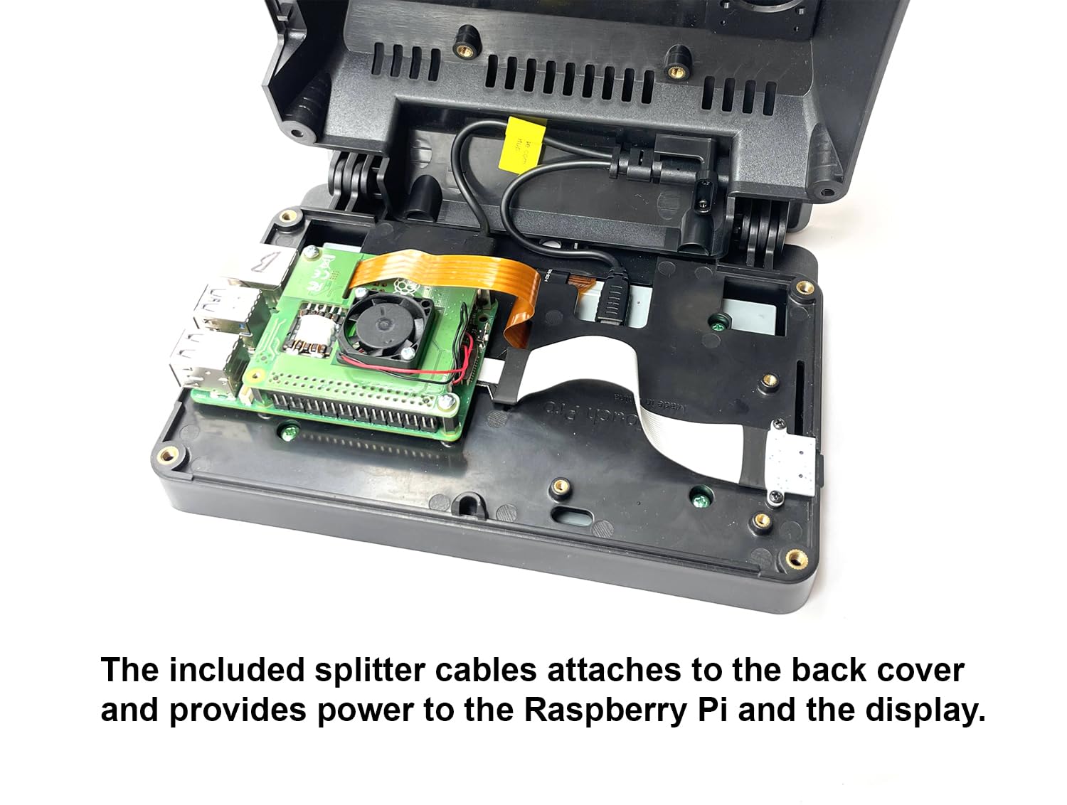 SmartiPi Touch Pro 2 for Raspberry Pi 4 and 5 (Large - with External Micro SD Card Access)