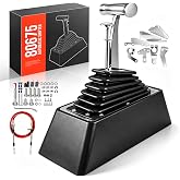 Rogierra 80675 Automatic Shifter-Compatible with B&amp;M StarShifter for GM TH400 TH350 TH250 TH200 Replacement for Lincoln and for Mercury C4 and C6 Automatic Transmissions