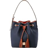 Dooney &amp; Bourke Shoulder Bags for Women, Large Leather Bucket Bag