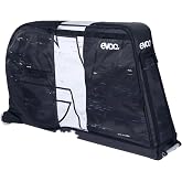 EVOC Bike Bag PRO Bike case (Foldable Bike Transport Bag for Road, Gravel, XC, FR, Enduro, DH &amp; &le;29" Bikes, Clip-ON Wheel 3.0, max. wheelbase 130 cm, Bike Stand PRO)