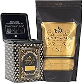 Harney & Sons English Breakfast Tea & Black Tea Canister, 50ct sachet & Storage Tin Set