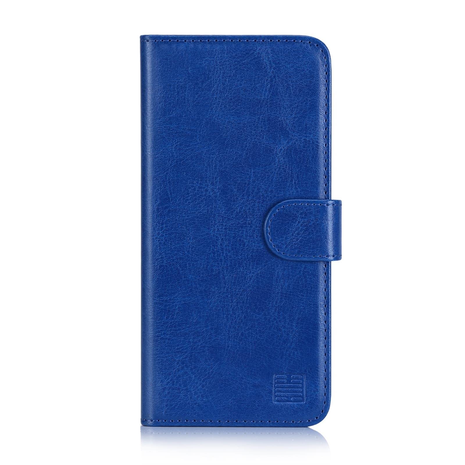 32nd Book Wallet PU Leather Case Cover for Google Pixel 3A, Flip Case With RFID Blocking Card Slots, Magnetic Closure and Built In Stand - Deep Blue — image 1